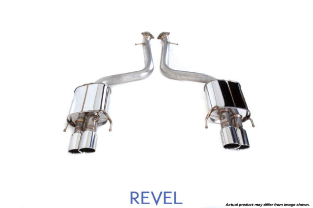 Revel T70180AR - Medallion Touring-S Catback Exhaust Dual Muffler / Quad Tip / Rear Section 15-16 Lexus RC F