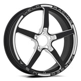 Weld 88B-1806245 - Alumastar 1-Piece 18x6 / 5x115 BP / 2.7in. BS Black Wheel Non-Beadlock