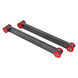 BMR Suspension TCA019R - BMR 05-14 S197 Mustang Non-Adj. Boxed Lower Control Arms (Polyurethane) Red