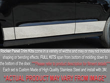 Load image into Gallery viewer, QAA Chrome Rocker Panels For 1997-2004 Dodge Dakota - 2-door Pickup Truck Extra Cab Short Bed