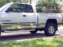 Load image into Gallery viewer, QAA Chrome Rocker Panels For 1998-2001 Dodge Ram - Pickup Truck Quad Cab Long Bed
