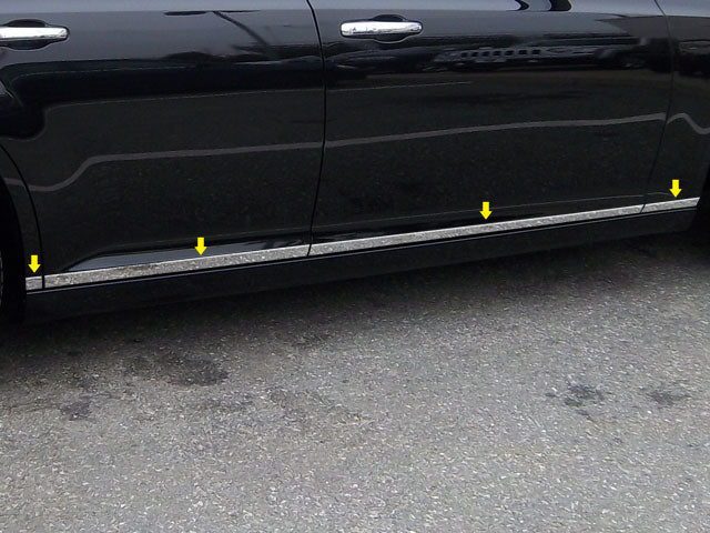 QAA Chrome Rocker Panels For 2011-2023 Chrysler 300 - 4-door Sedan