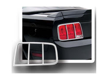 Load image into Gallery viewer, QAA Chrome Tail Light Bezels For 2005-2009 Ford Mustang - 2-door Coupe Convertible