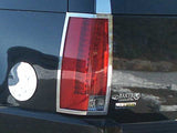 QAA Chrome Tail Light Bezels For 2007-2014 Cadillac Escalade - 4-door SUV