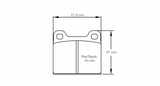 Pagid Racing 4304 RS14 Compound Brake Pads
