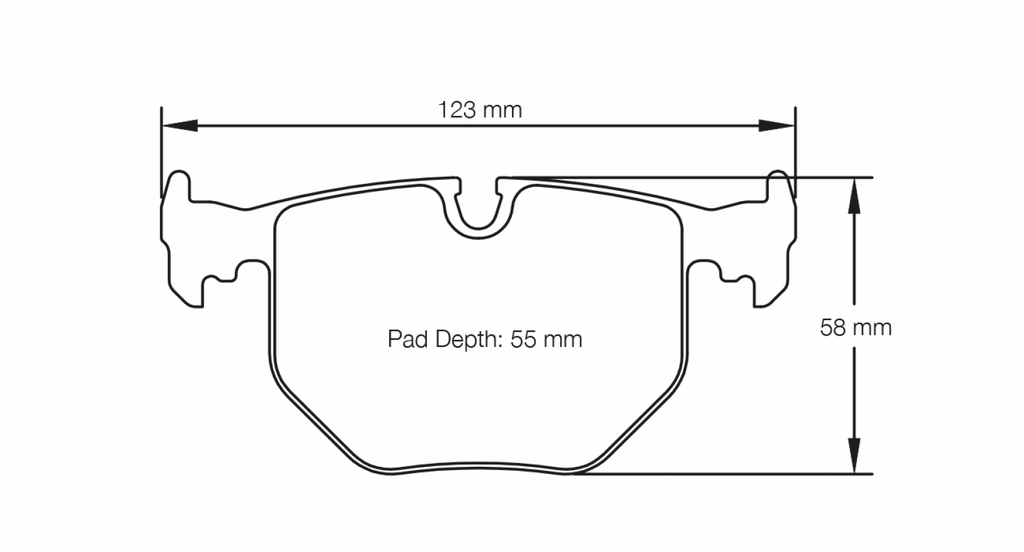 Pagid Racing 2685 RST3 Compound Brake Pads
