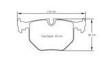 Pagid Racing 2685 RST3 Compound Brake Pads