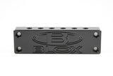 BLOX Racing BXIM-10010-SI - Surface-mount Vacuum Block 6-Port / Billet Aluminum Silver