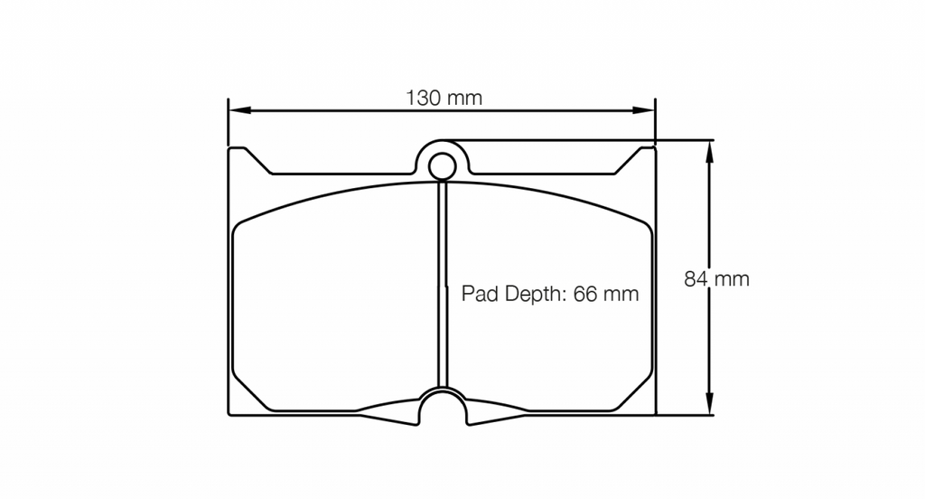Pagid Racing 8059 RSH29E Compound Brake Pads