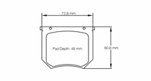 Load image into Gallery viewer, Pagid Racing 8032 RSH3 Compound Brake Pads