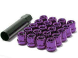 Wheel Mate 31885L - Muteki Open End Lug Nuts Purple 12x1.25