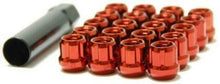 Load image into Gallery viewer, Wheel Mate 31885R - Muteki Open End Lug Nuts Red 12x1.25