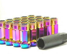 Load image into Gallery viewer, Wheel Mate 32902Z - Muteki SR48 Open End Locking Lug Nut Set of 4 Gold Chrome 12x1.50 48mm