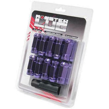 Load image into Gallery viewer, Wheel Mate 33006L - Monster Open End Lug Nut Set of 20 Purple 14x1.50