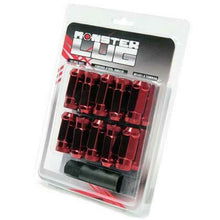 Load image into Gallery viewer, Wheel Mate 33006R - Monster Open End Lug Nut Set of 20 Red 14x1.50