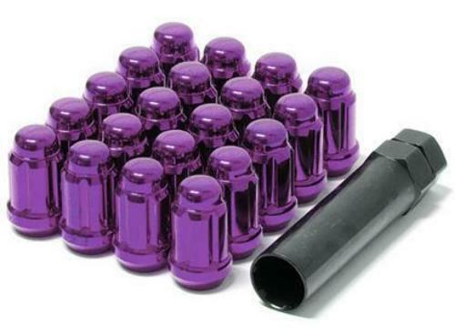 Wheel Mate 41885L - Muteki Closed End Lug Nuts Purple 12x1.25