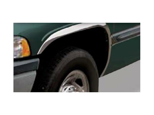 QAA Chrome Wheel Well Fender Trim For 1994-2001 Dodge Ram - 2-door 4-door Pickup Truck