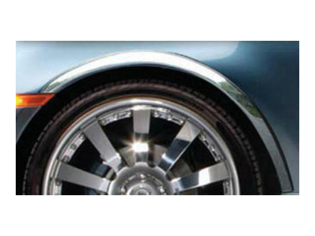 QAA Chrome Wheel Well Fender Trim For 