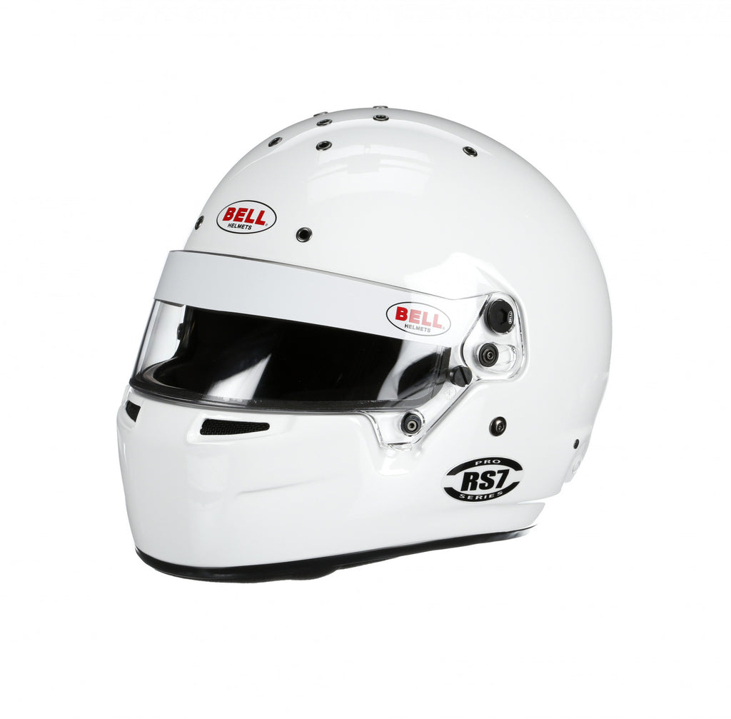 Bell RS7 Racing Helmet White 54 cm SA2015